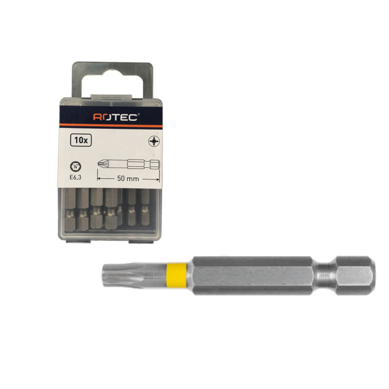 Schroefbit Torx Rotec T20 X 10 Box