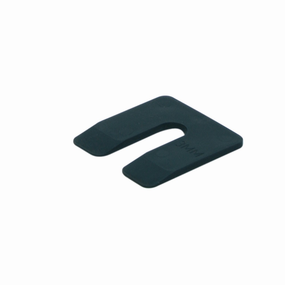 Gb® Uitvulplaat, Vulplaat 3mm Zwart In Kunststof Doos. | Mtools