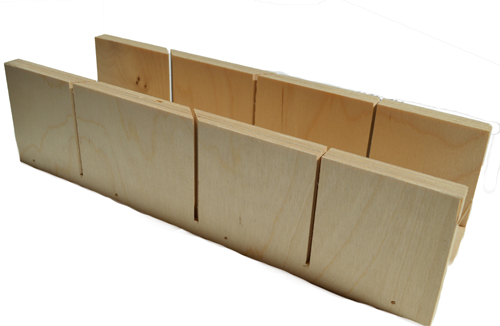 7industries Verstekbak 300x60x70mm hout | Mtools