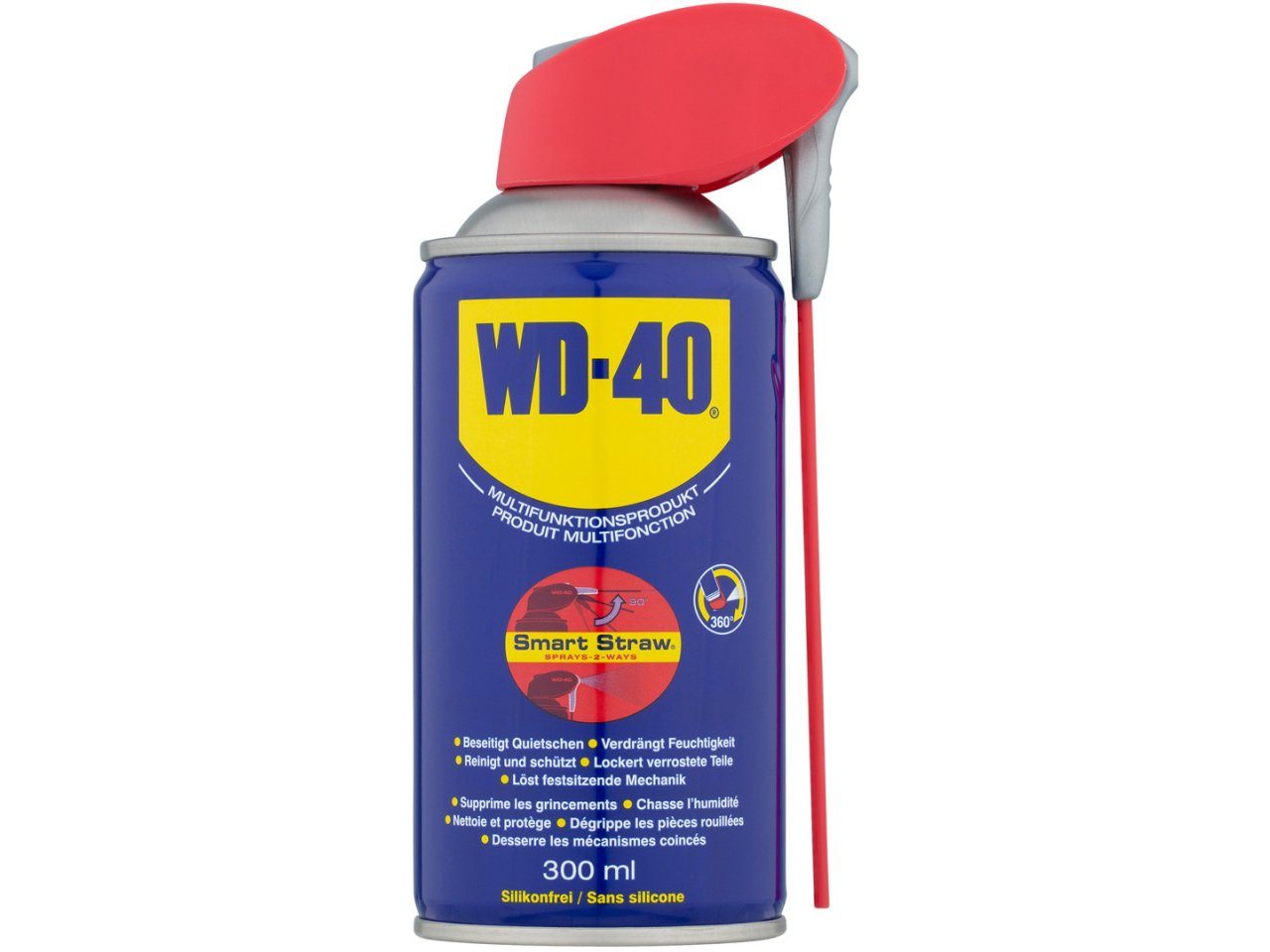 WD-40 Multi-spray 300ml, Smart Straw WD40 | Mtools