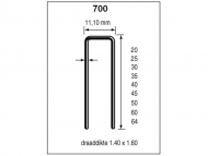 Dutack Nieten 700