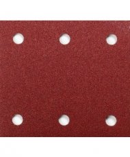 Schuurvel 114 x 102 mm red velcro