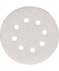 Schuurschijf 125 mm white velcro