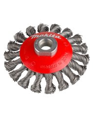 Kegelborstel met schroefdraad