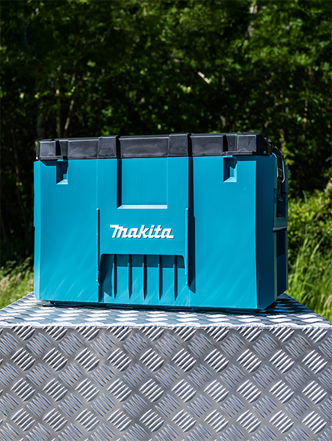 Hoge opbergbox Makita Maktrak De hoge opbergbox van de Makita Maktrak