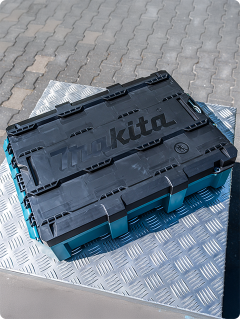 Medium opberbox Makita Maktrak De medium opbergbox van de Makita Maktrak