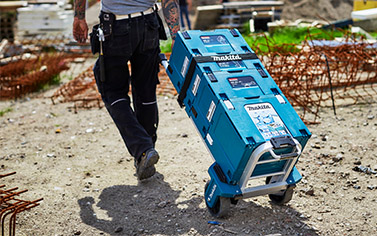 Mbox stapel steekwagen