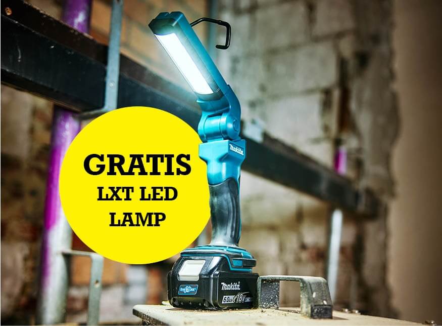 Makita zaklamp actie Q4 Makita zaklamp actie Q4